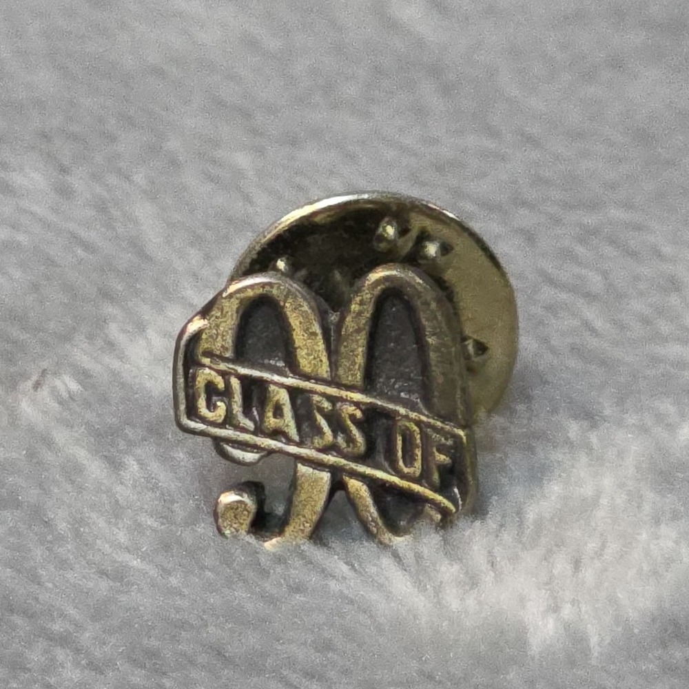 Vintage Class Of 90 Pin Tie Tack